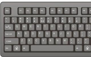 Значение некоторых клавиш на клавиатуре